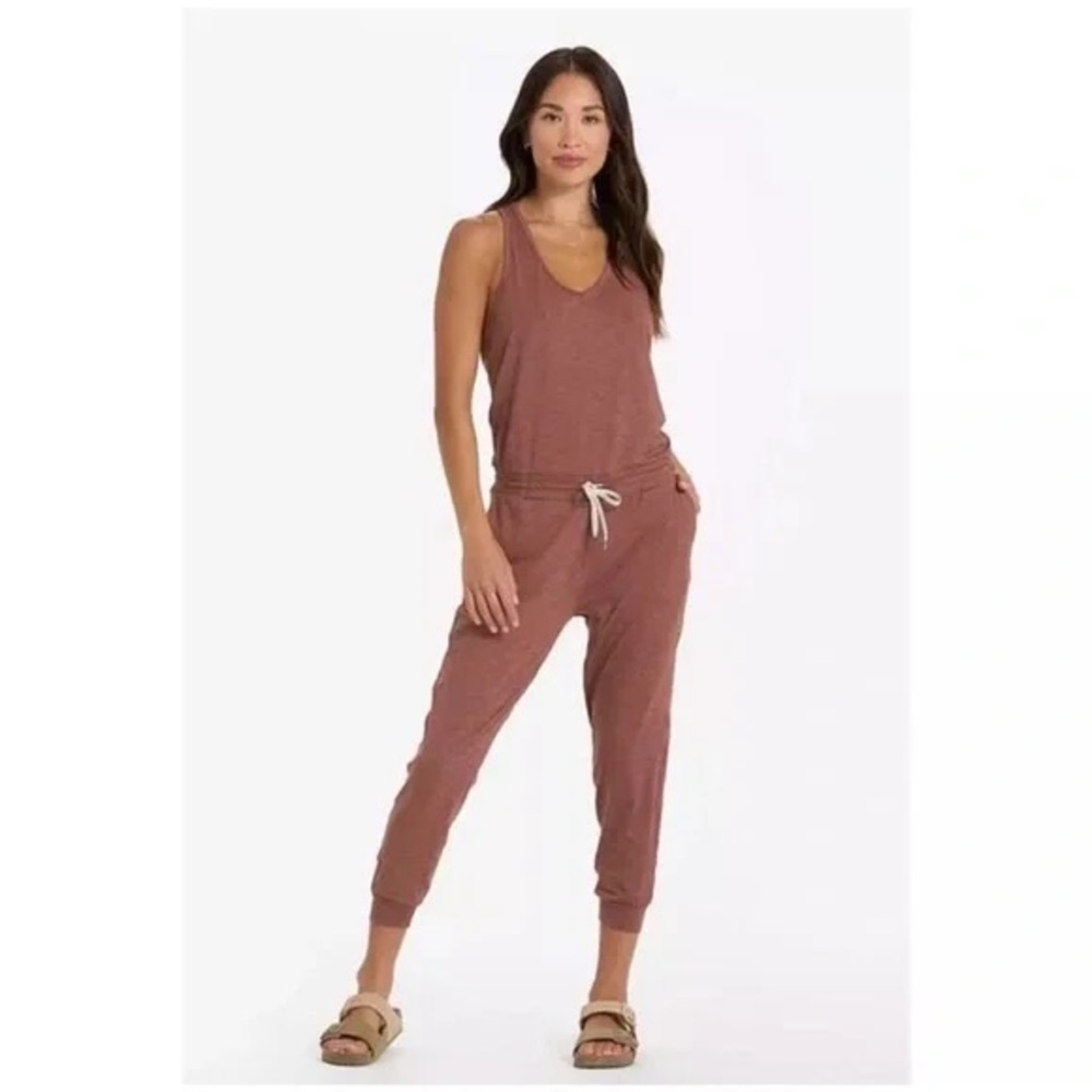 Vuori lux Jumpsuit  terracotta color